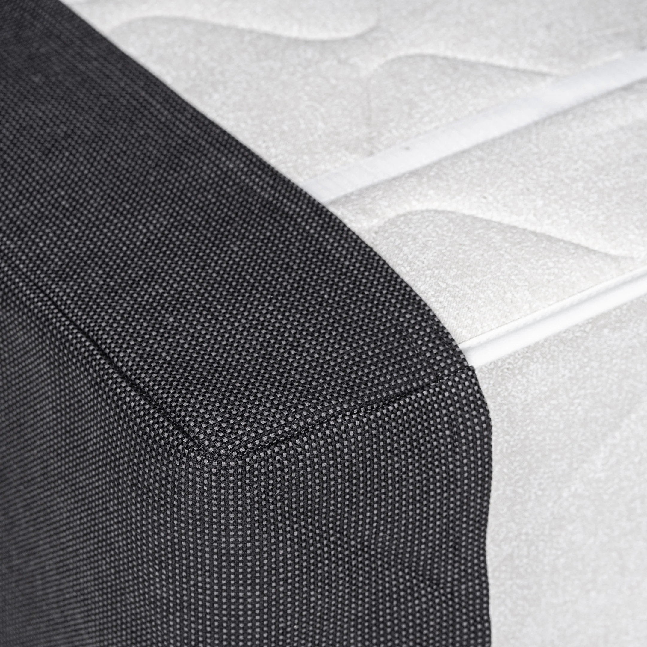 Single hotel bed bundle 100x210 cm | dark grey - Image 5