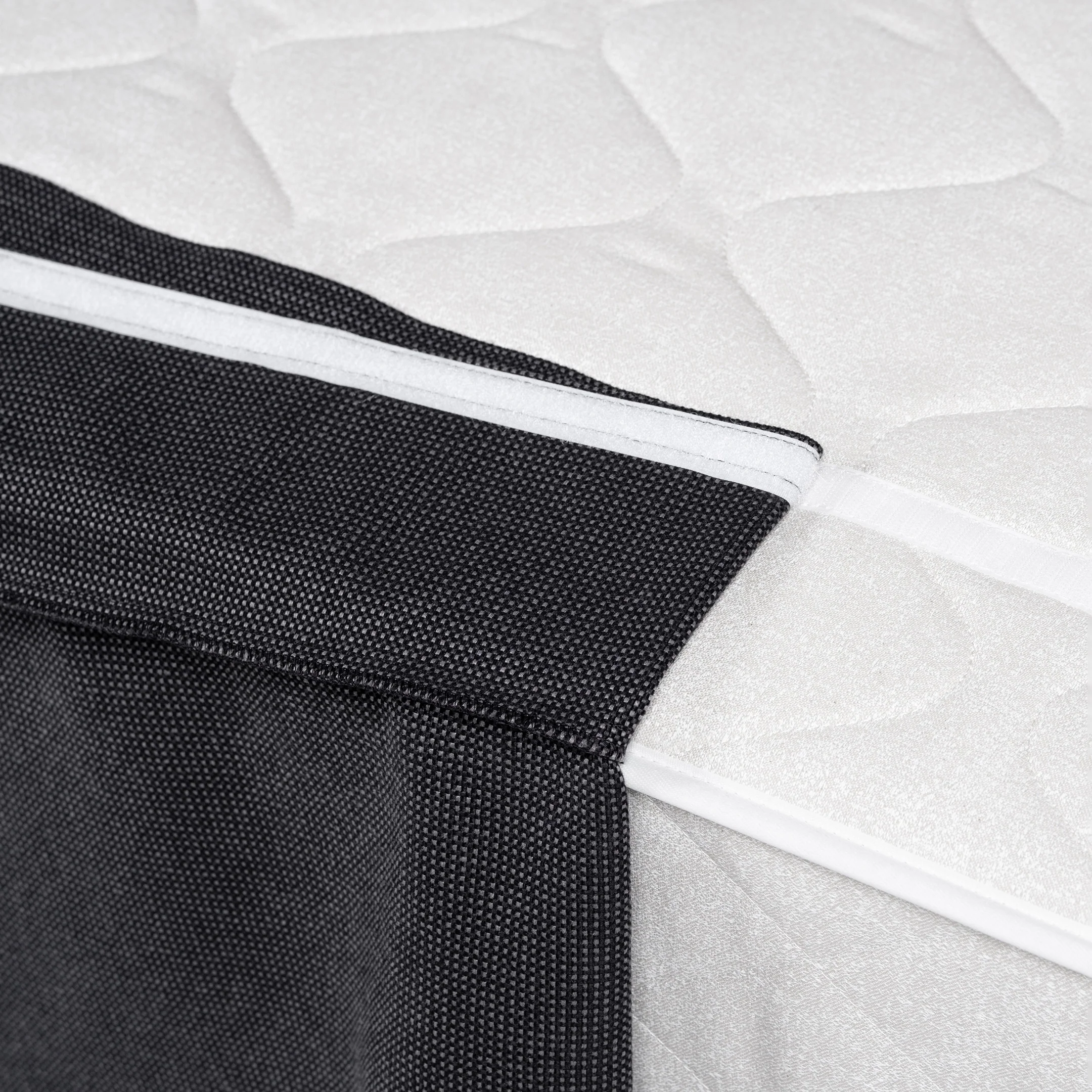 Single hotel bed bundle 100x210 cm | dark grey - Image 6