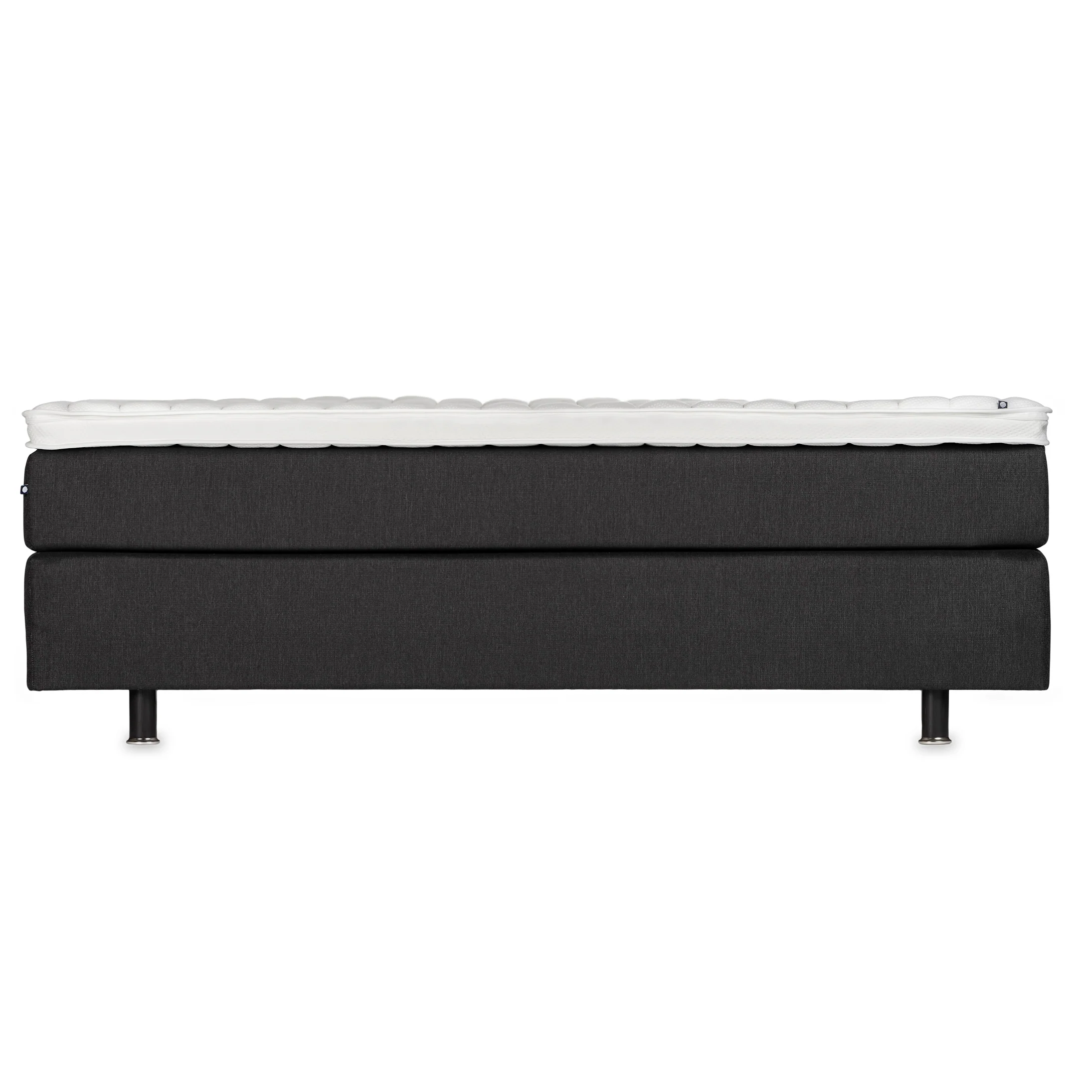 Hotel continental bed 140x200 cm | dark grey - Image 8