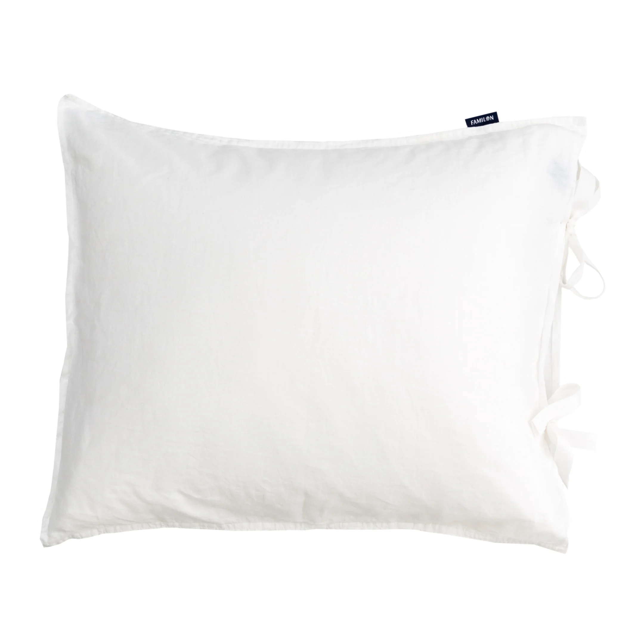 Linen pillowcase | white
