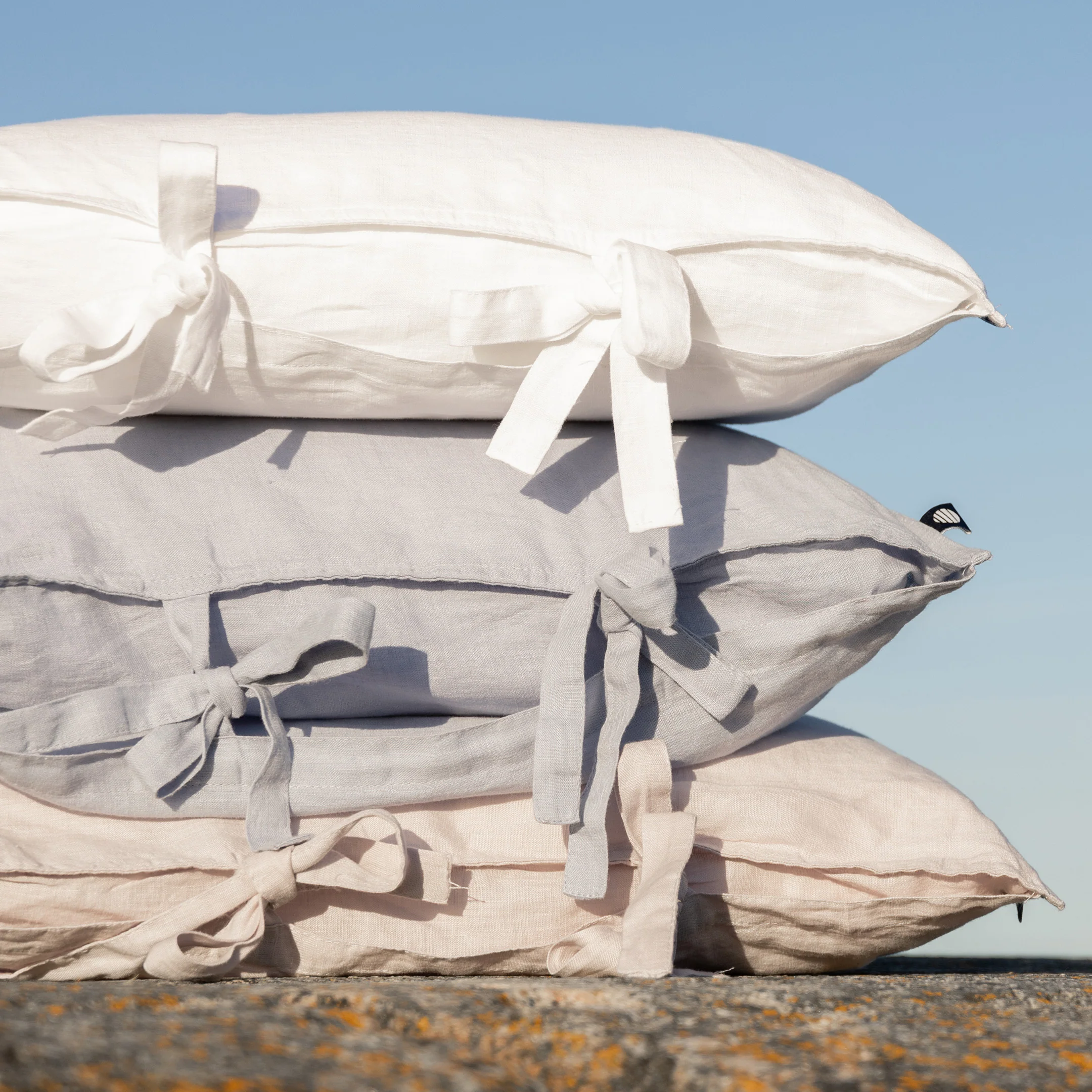 Linen pillowcase | ice - Image 2