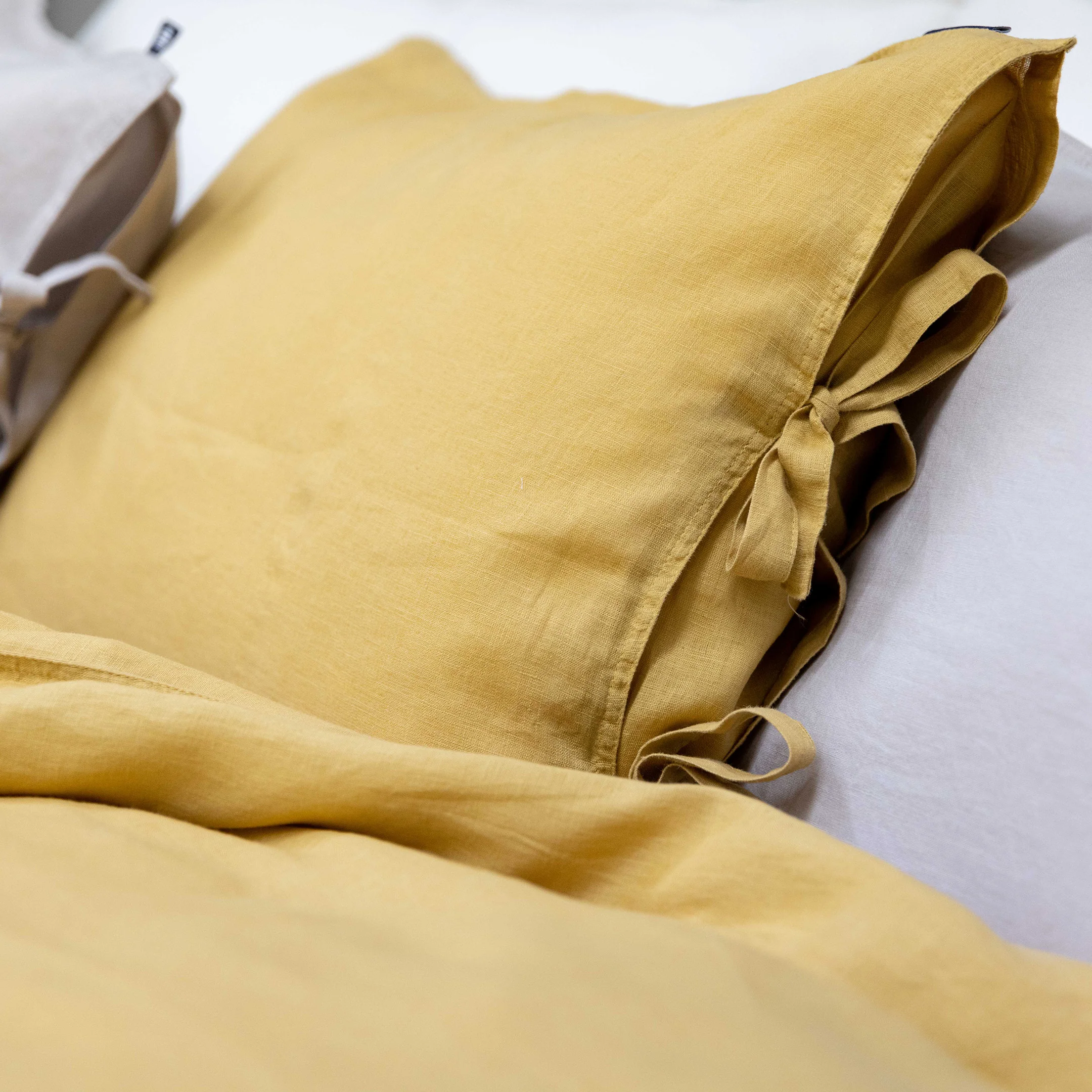 Linen pillowcase | oat - Image 5