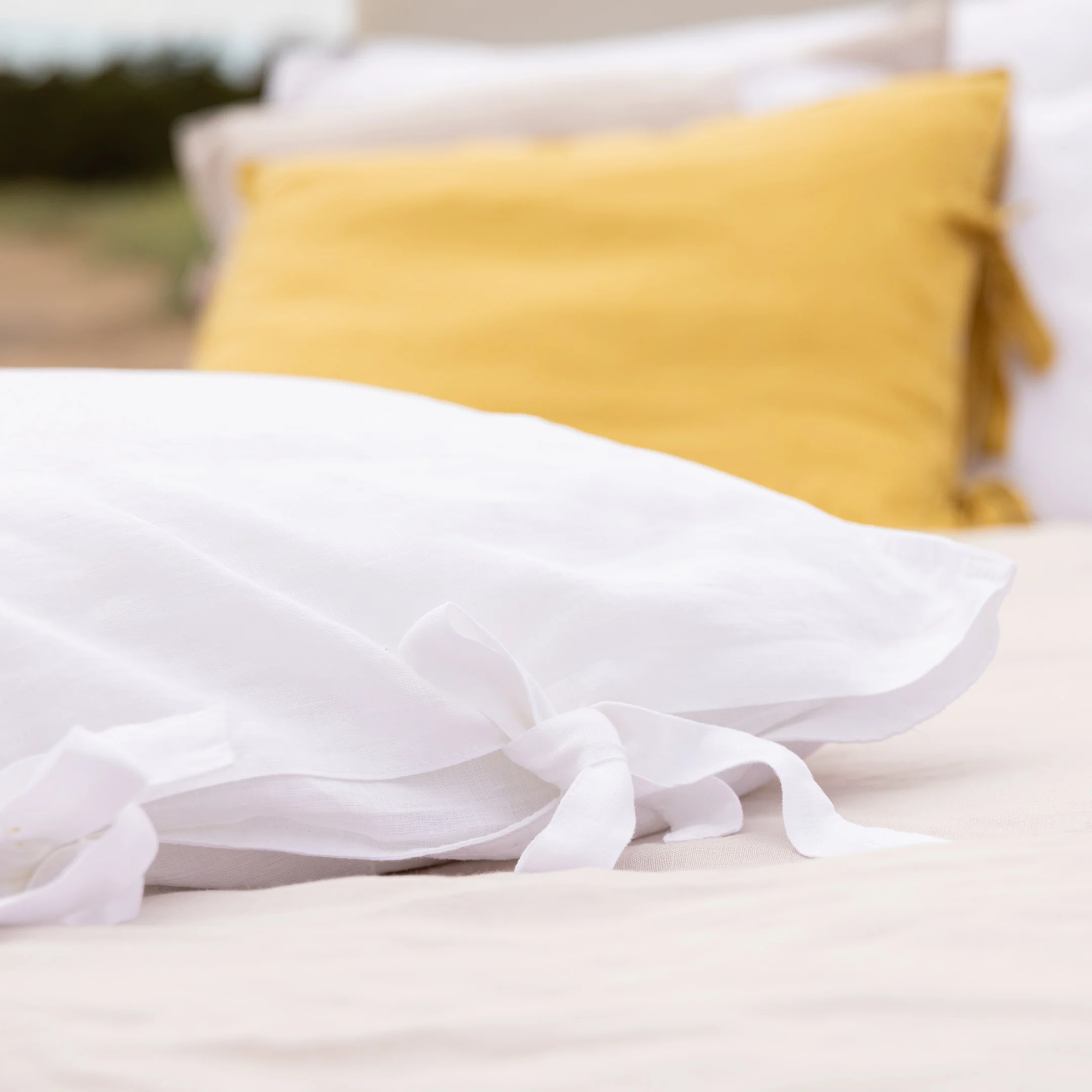 Linen pillowcase | oat - Image 4