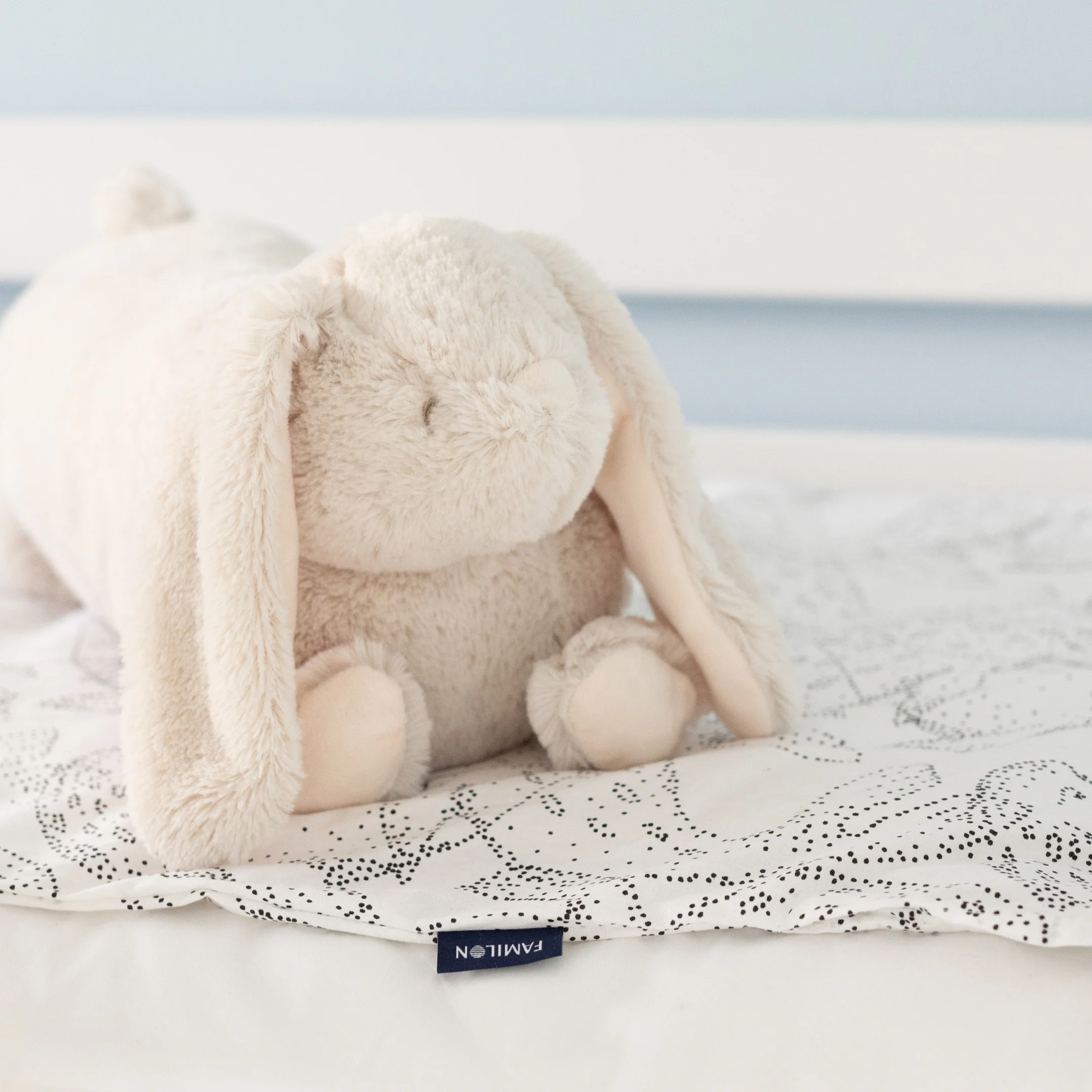 Norppa Organic kids duvet cover set | white/black - Image 3