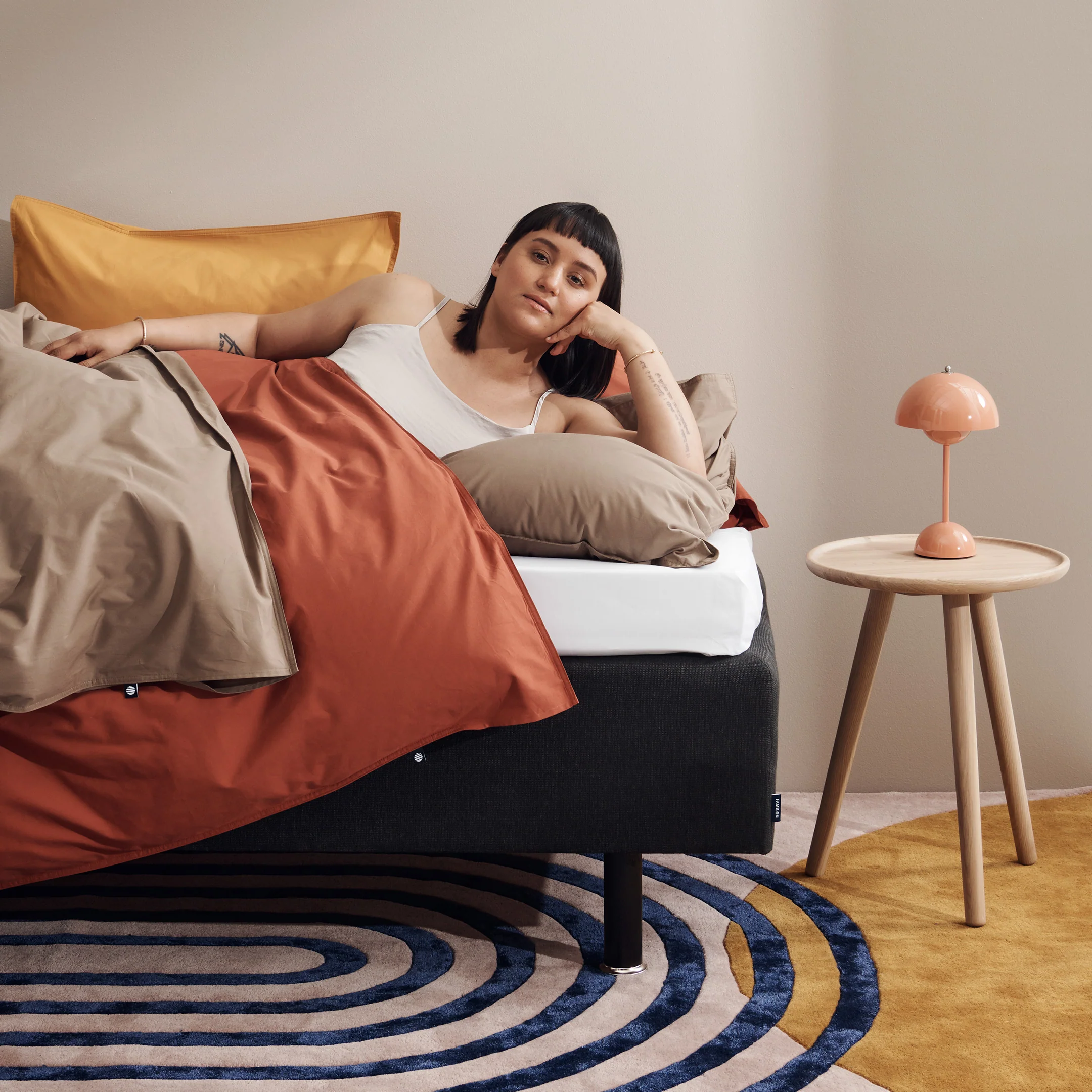 Percale duvet cover set | maple - Image 3
