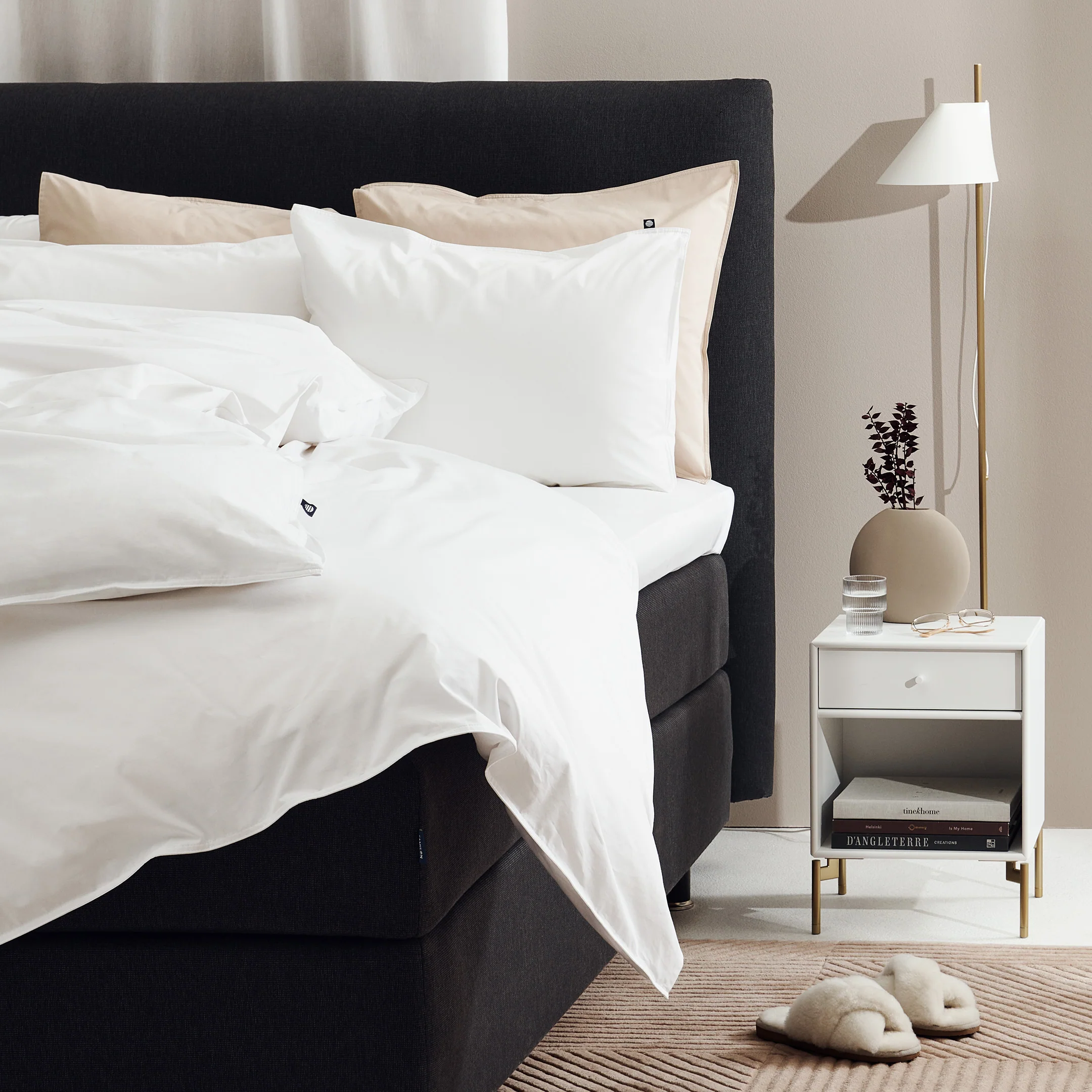 Percale duvet cover set | white - Image 5