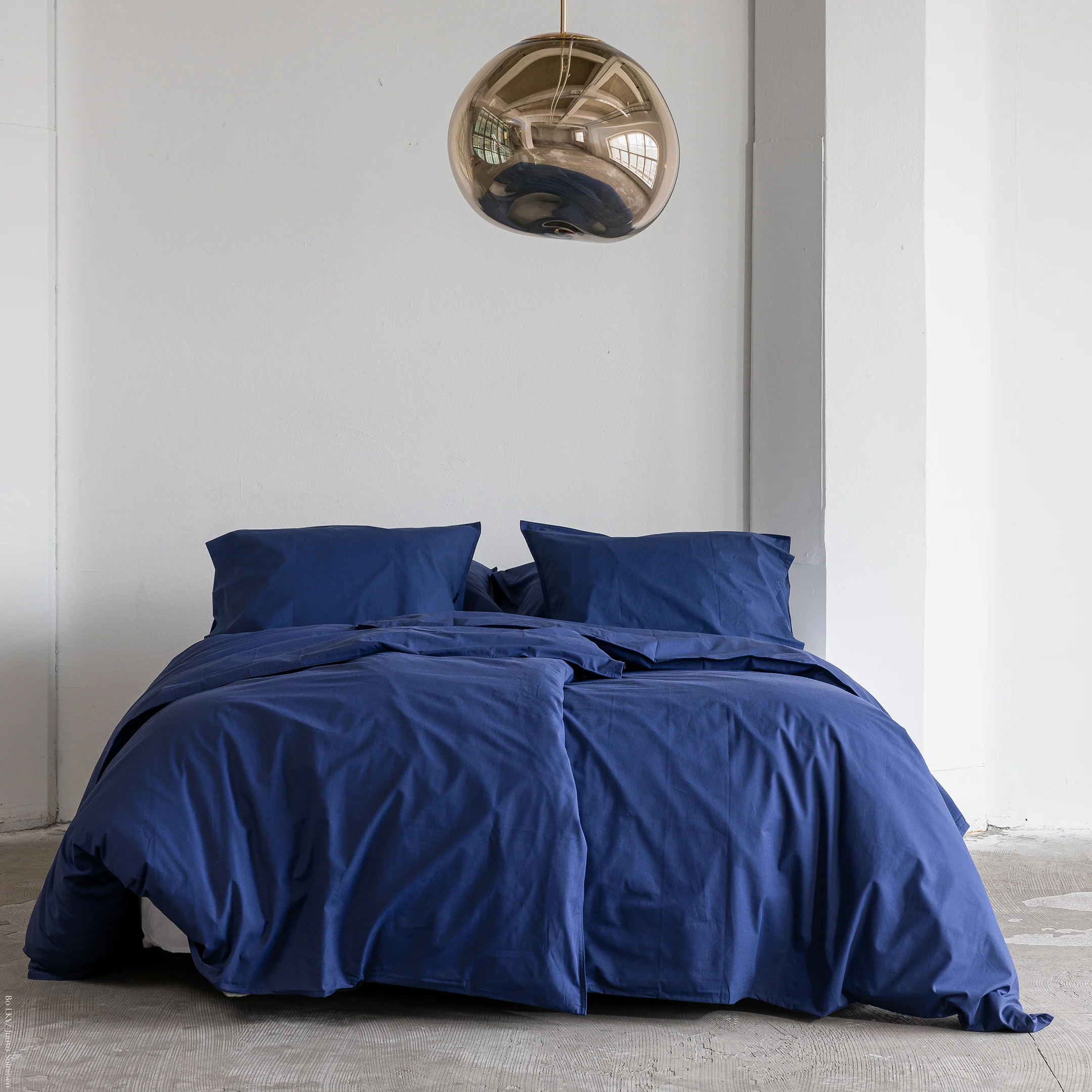 Percale duvet cover set | ocean - Image 4