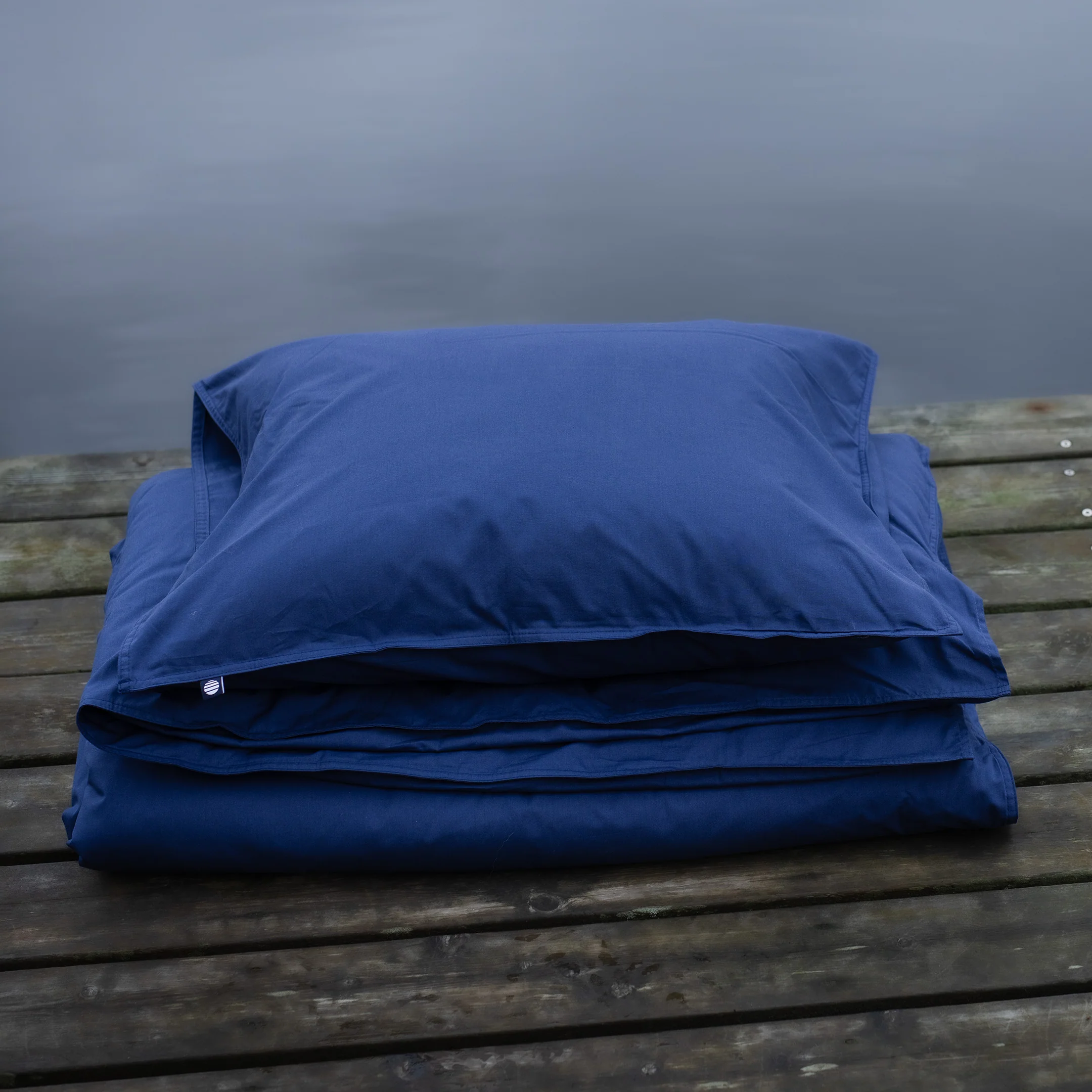 Percale duvet cover set | ocean - Image 5