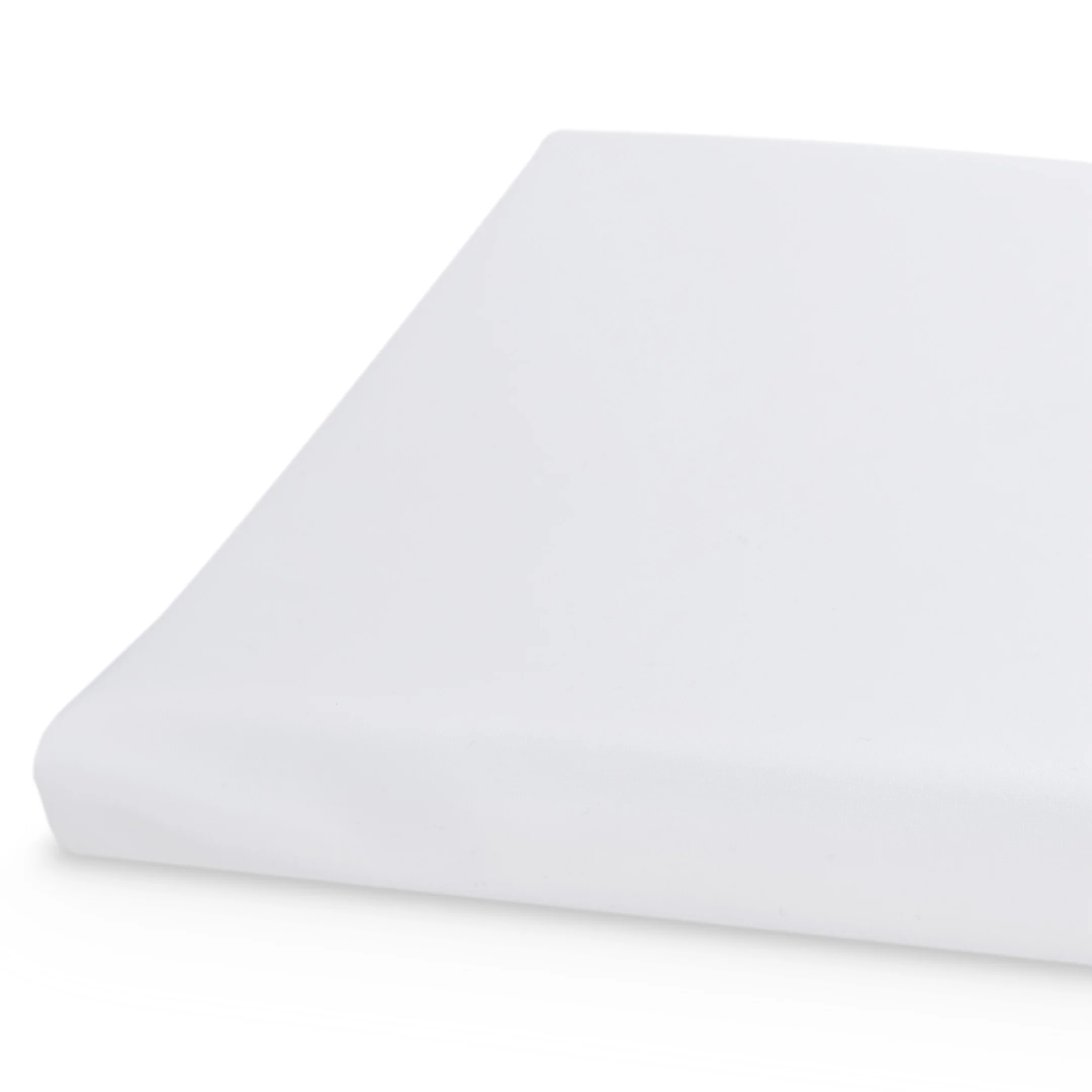Percale Organic baby flat sheet 90x150 cm | white