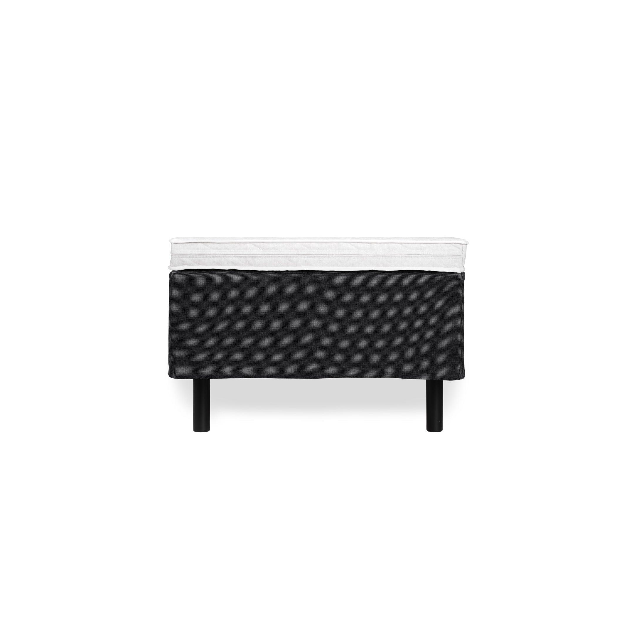 Single hotel bed bundle 100x210 cm | dark grey - Image 10