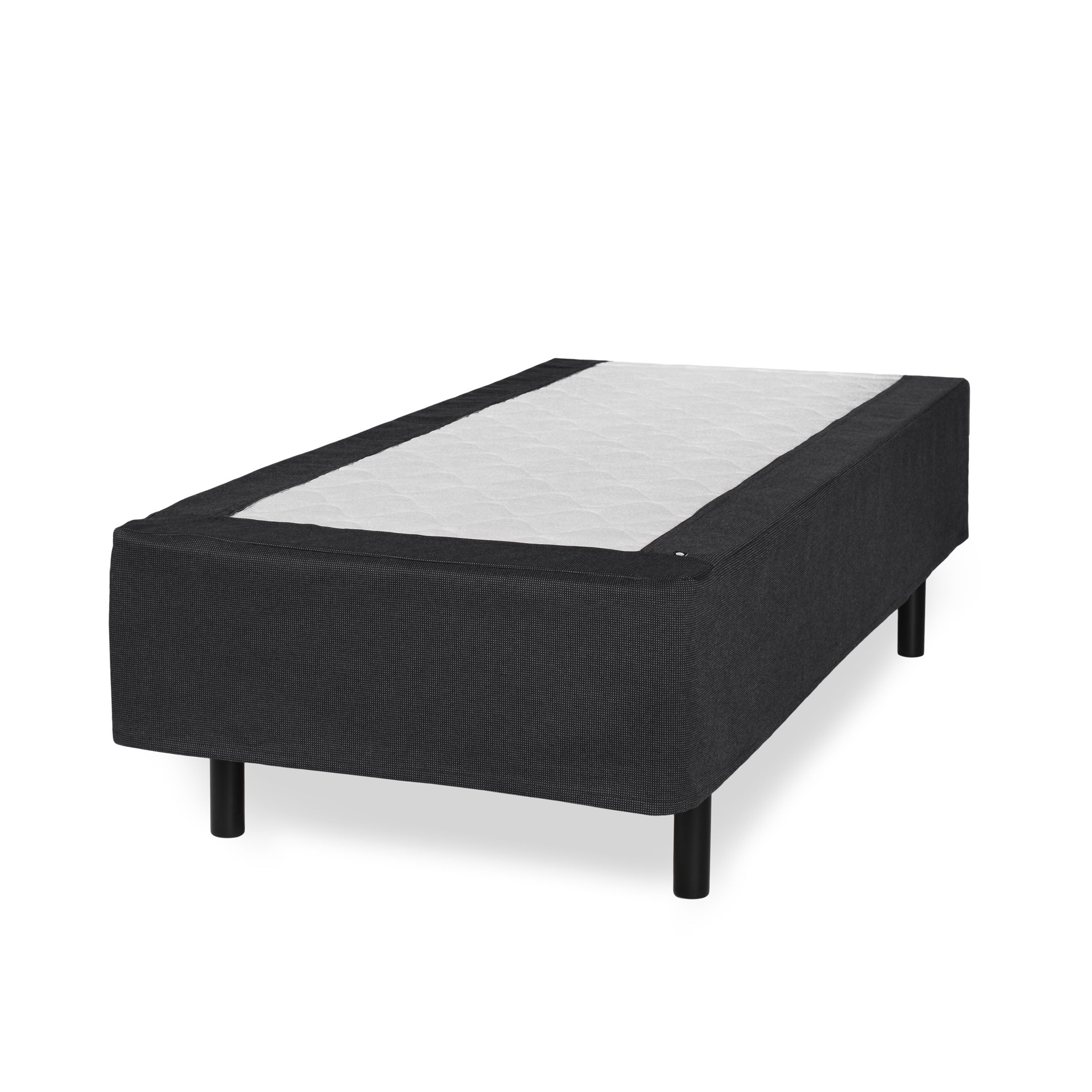 Single hotel bed bundle 100x210 cm | dark grey - Image 8