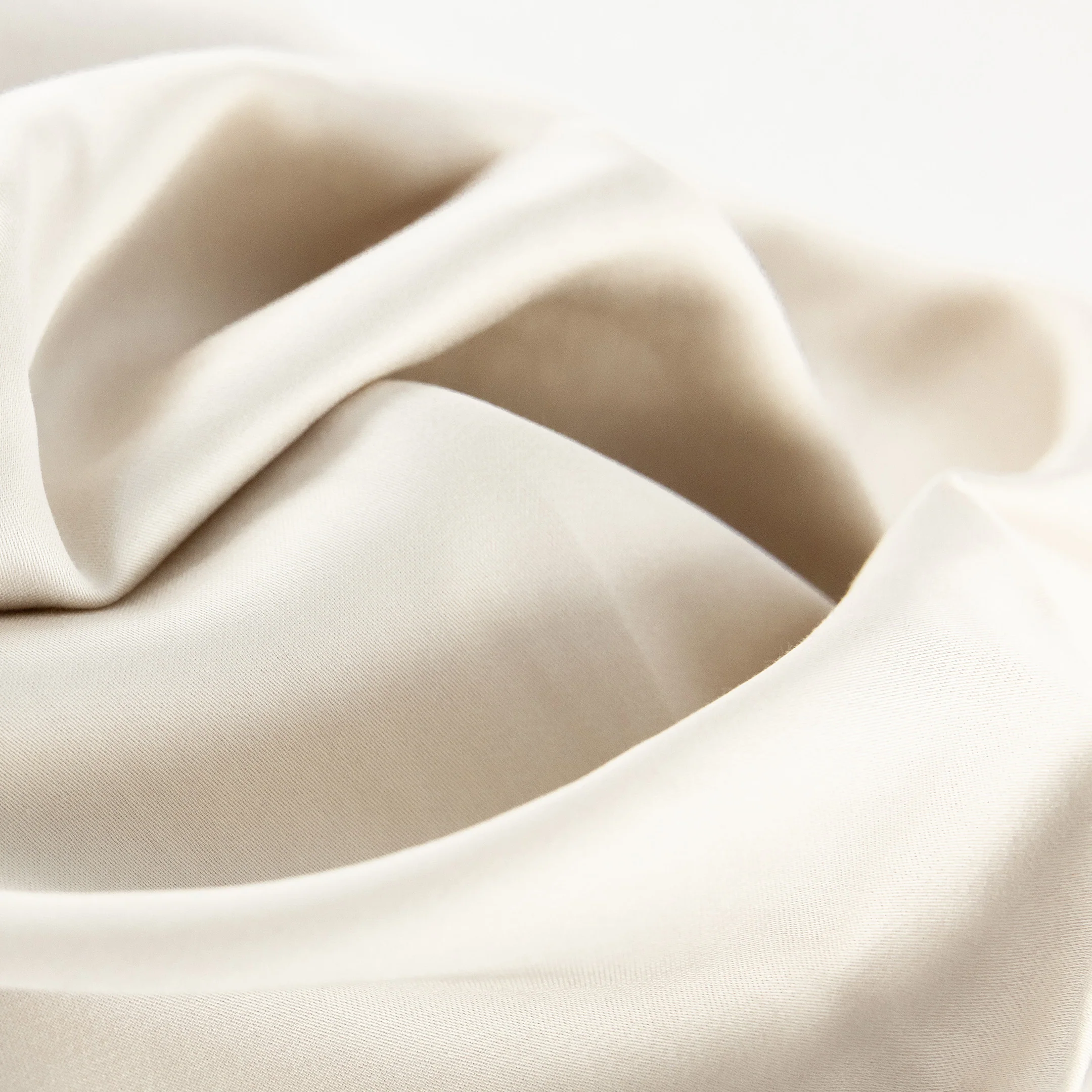 Tencel satin fitted sheet 160x200 | champagne - Image 3